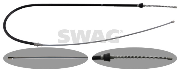 Cavo comando, Freno stazionamento - 30 94 8302 SWAG